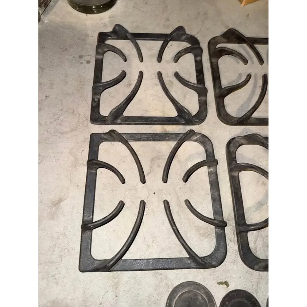 Frigidaire,Kenmore Rang Grats Replacement Part # 316202405 Cast Iron Rack 4 Pcs